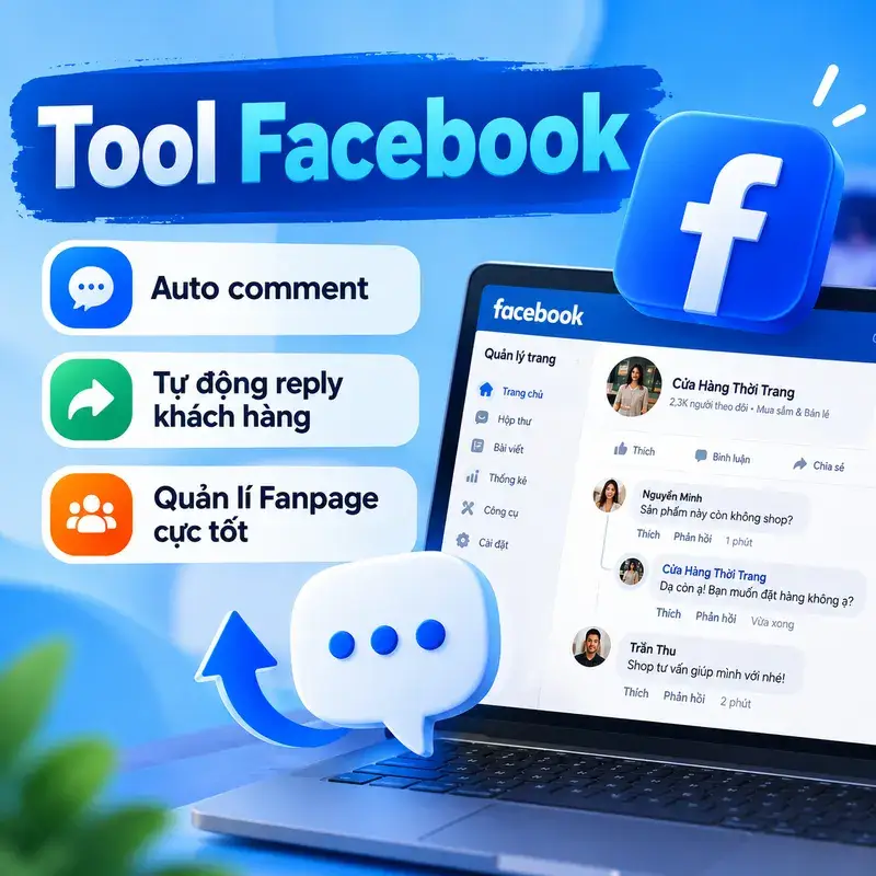 Auto comment Facebook